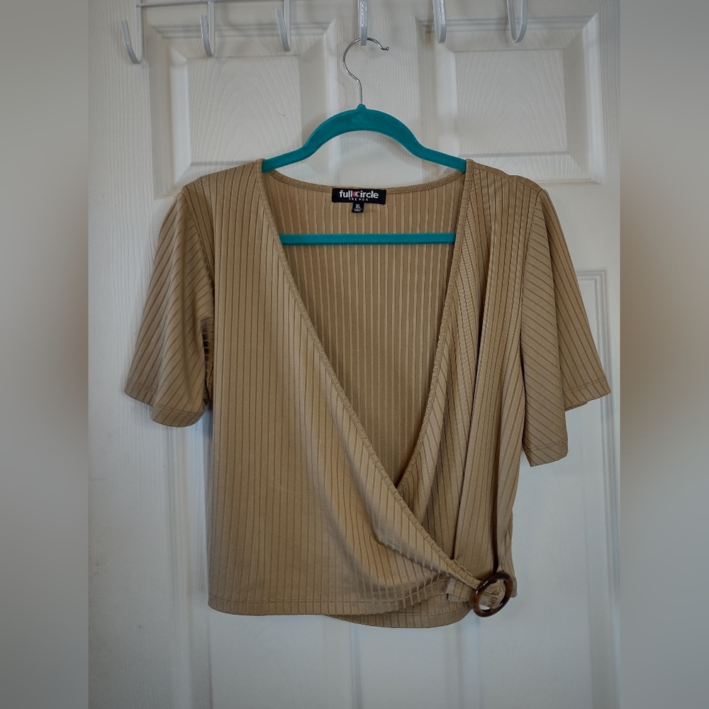 Full Circle Trends Crop Top